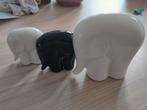 Olifant Beeldjes - Set van 3, Verzamelen, Beelden en Beeldjes, Ophalen of Verzenden, Gebruikt, Dier