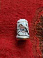 Vlaamse Gaai porseleinen vingerhoedje Franklin Mint, Verzamelen, Ophalen of Verzenden, Zo goed als nieuw