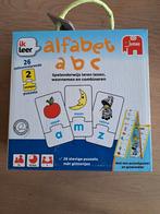 Alfabet abc puzzel jumbo zeer goede staat 26 stuks educatief, Kinderen en Baby's, Speelgoed | Educatief en Creatief, Zo goed als nieuw