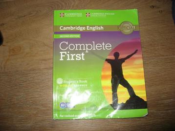 Cambridge English Complete First Student's Book, CD-ROM, CUC beschikbaar voor biedingen