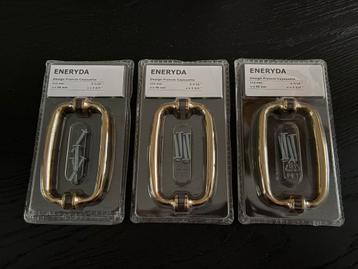 NIEUW - Handgreep Eneryda - Messing 112mm beschikbaar voor biedingen
