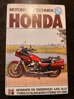 Werkplaats handboek - Honda CX/GL500&650 V-Twins tot 1986, Ophalen of Verzenden, Honda