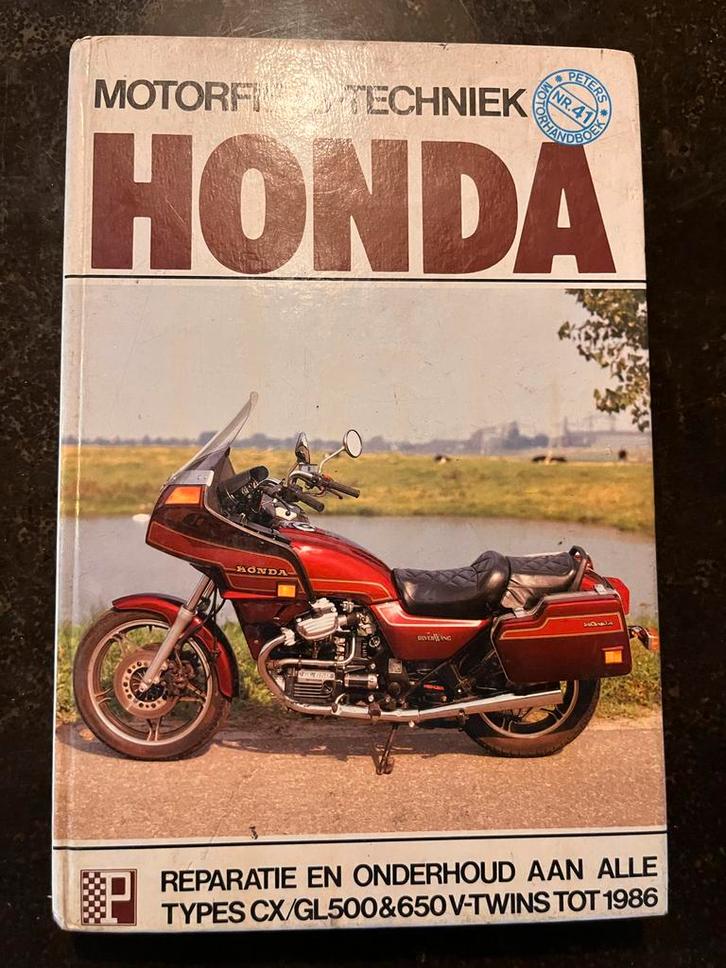 Werkplaats handboek - Honda CX/GL500&650 V-Twins tot 1986, Motoren, Handleidingen en Instructieboekjes, Honda, Ophalen of Verzenden