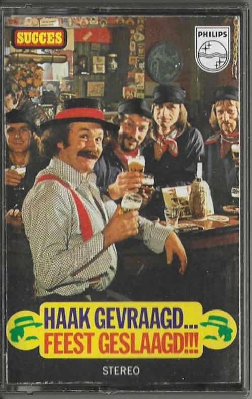 Nico Haak & the Paniekzaaiers 1976 CB322, Cd's en Dvd's, Cassettebandjes, Origineel, 1 bandje, Ophalen of Verzenden