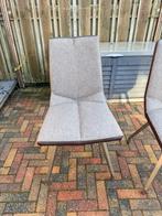 Xooon eetkamerstoelen 4 stuks, Huis en Inrichting, Stoelen, Ophalen, Bruin, Zo goed als nieuw, Stof