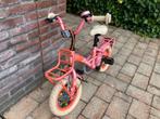 Loekie Prinses roze 12 inch meisjesfiets met zijwieltjes, Fietsen en Brommers, Ophalen, Zijwieltjes, Loekie, Minder dan 16 inch