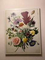 Bloemenstilleven op MDF 90x70cm, Antiek en Kunst, Ophalen of Verzenden