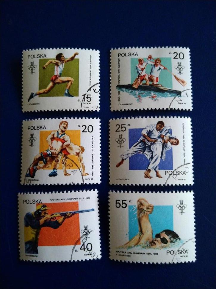 polen, Postzegels en Munten, Postzegels | Thematische zegels, Gestempeld, Overige thema's, Verzenden