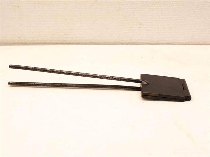 smeedijzeren wafelijzer 27726, Huis en Inrichting, Keuken | Keukenbenodigdheden, Gebruikt, Ophalen of Verzenden