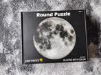 Ronde puzzel van de maan van Pinshidai, Hobby en Vrije tijd, Denksport en Puzzels, 500 t/m 1500 stukjes, Legpuzzel, Zo goed als nieuw