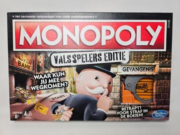 # Monopoly valsspelers editie in zeer goede staat beschikbaar voor biedingen