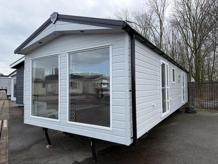 Nordtica Chalet 11 x 3.70 CV Winterhard, Caravans en Kamperen, Stacaravans
