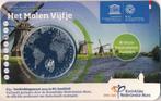 Nederland 5 euro 2014 Molenvijfje BU in coincard, Postzegels en Munten, Munten | Nederland, Euro's, Ophalen of Verzenden, Koningin Beatrix