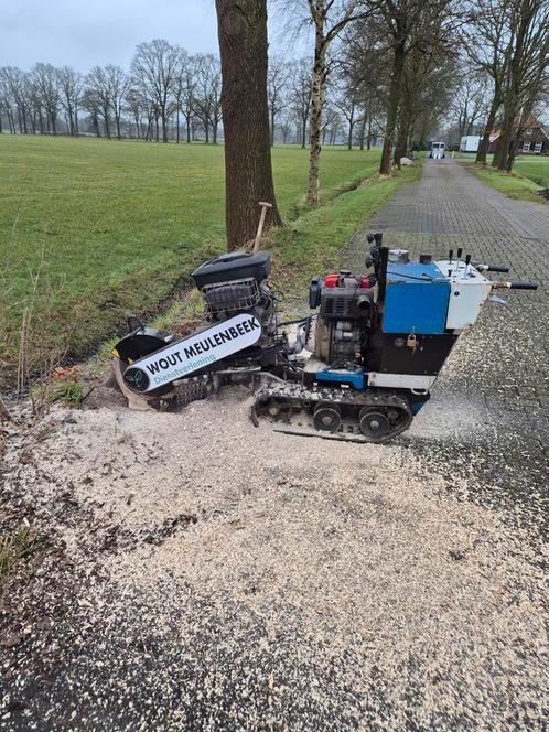 Stobbenfrezen/Stronkenfrezen stobbenfrees, Diensten en Vakmensen, Tuinmannen en Stratenmakers