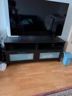 Zwarte ikea tv meubel, Huis en Inrichting, Kasten | Televisiemeubels, Ophalen of Verzenden, 25 tot 50 cm, Minder dan 100 cm