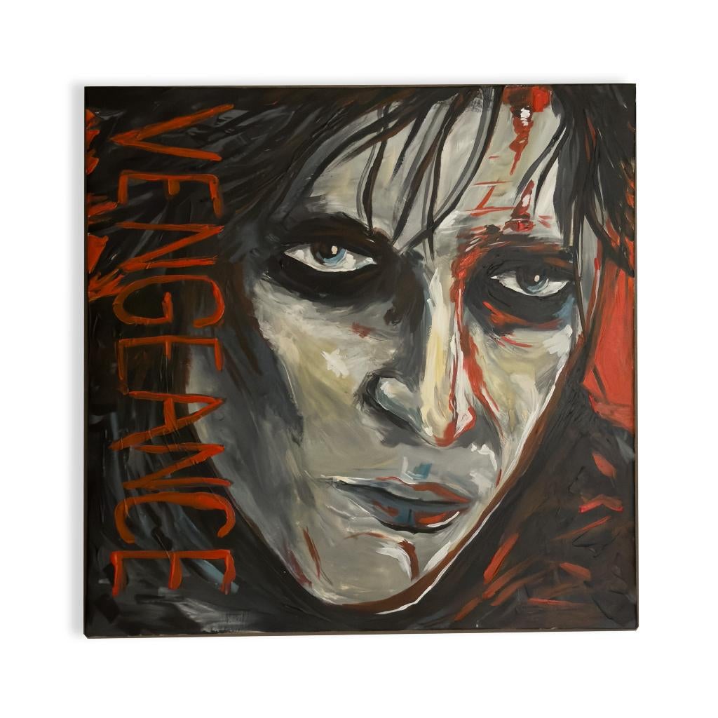 Vengeance - 50x50cm Schilderij Modern, Ophalen of Verzenden