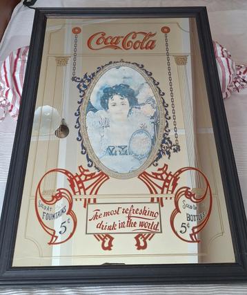 Barspiegel Coca-Cola beschikbaar voor biedingen