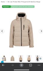 Protest Winterjas / Ski jas - Heren Maat L kleir beige, Maat 52/54 (L), Beige, Protest, Nieuw