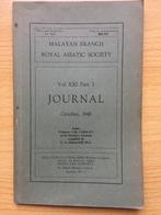 Index JMBRAS 1-20, 1923-1947, Ophalen of Verzenden, Gelezen, C.A. Gibson-Hill