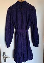 Donker Paars Kanten Jurkje - L, Kleding | Dames, Paars, Maat 42/44 (L), Ophalen of Verzenden, Zo goed als nieuw