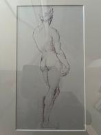 MICHELANGELO. —  NAAKTSTUDIE. —  MAN., Antiek en Kunst, Ophalen of Verzenden