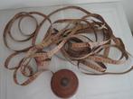 Oude rolmaat / meetlint in cassette, Antiek en Kunst, Antiek | Gereedschap en Instrumenten, Ophalen of Verzenden