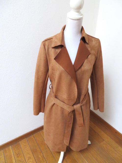 F10 BELCCI nieuwe lange suèdine jas bruin M = 36 in Ned, Kleding | Dames, Jasjes, Kostuums en Pakken, Nieuw, Jasje, Maat 36 (S)