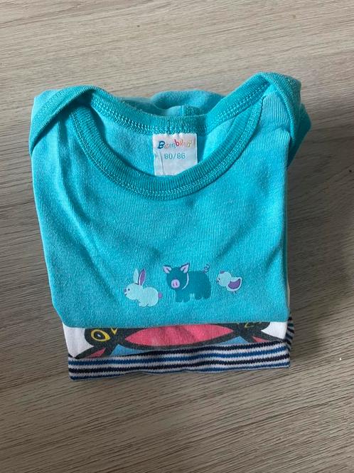 3 rompers 80 / 86 korte mouw, Kinderen en Baby's, Babykleding | Baby-kledingpakketten, Gebruikt, Ophalen of Verzenden