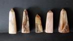 Mineralen torens set 5x, Ophalen of Verzenden, Mineraal
