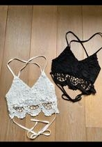 Boho Lace Top L Hippie Festival Ibiza Heb ook gehaakte top, Wit, Maat 42/44 (L), Nieuw, Ophalen of Verzenden