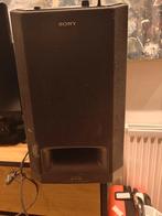 Sony Subwoofer - Krachtig geluid!, Audio, Tv en Foto, Ophalen of Verzenden, Gebruikt, Subwoofer, Sony