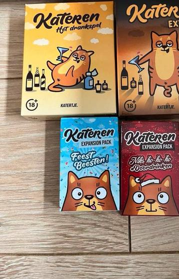 Kateren kaartspellen beschikbaar voor biedingen