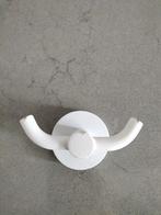 Haceka Kosmos Handdoekhaak Dubbel – Mat Wit, Ophalen of Verzenden, Zo goed als nieuw, Wit, Handdoekenrek