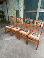4 antieke stoeltjes, Ophalen of Verzenden