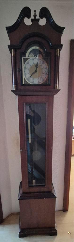 Klassieke staande klok met maanfase, Antiek en Kunst, Antiek | Klokken, Ophalen