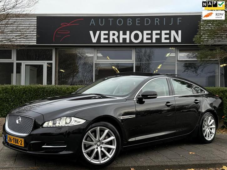 Jaguar XJ 5.0 V8 - PORTFOLIO - PANORAMA - STOEL MASSAGE / VE, Auto's, Jaguar, Bedrijf, Te koop, XJ, ABS, Achteruitrijcamera, Adaptive Cruise Control