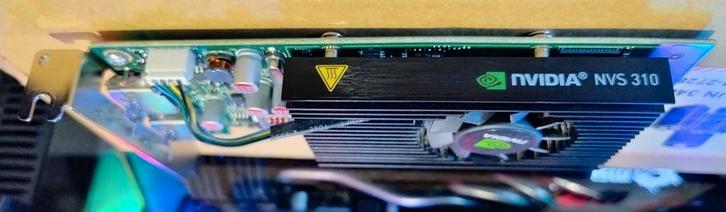 Nvidia NVS 310, Computers en Software, Videokaarten, Refurbished, GDDR3, DisplayPort, Ophalen of Verzenden