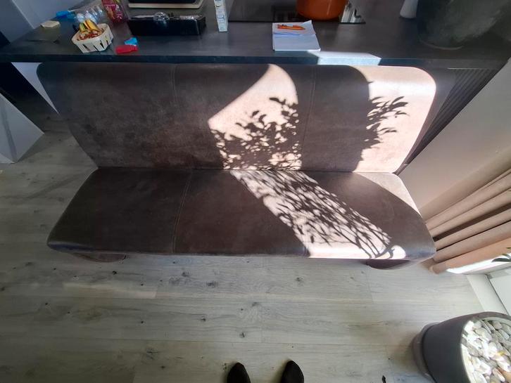 Eettafelbank op Wielen - Flexibel Zitcomfort, Huis en Inrichting, Banken | Sofa's en Chaises Longues, Zo goed als nieuw, Vierpersoons of meer