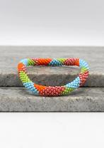 Glaskralen armband - meerkleurig - RB220, Overige materialen, Overige kleuren, Verzenden, Nieuw