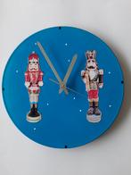 Unieke Wandklok met Notenkraker Design, Huis en Inrichting, Woonaccessoires | Klokken, Ophalen of Verzenden, Nieuw, Analoog, Wandklok