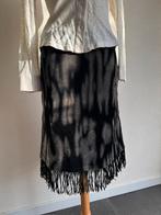 Vintage Y2K corduroy midi rok met fringe details, Kleding | Dames, Vintage, Ophalen of Verzenden, Zo goed als nieuw, Vintage