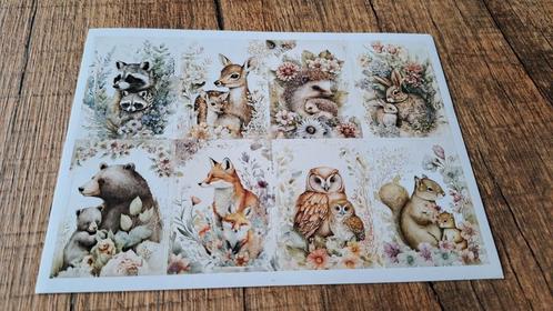 Dieren stickers, Hobby en Vrije tijd, Stickers en Plaatjes, Zo goed als nieuw, Meerdere stickers, Ophalen of Verzenden