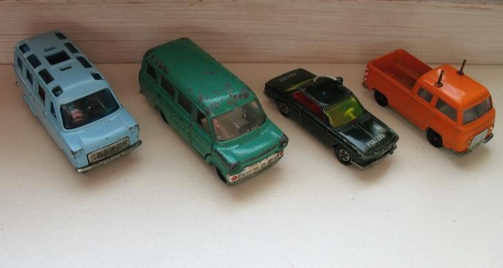 4 Vintage Siku auto’s jaren 60-70  , Hobby en Vrije tijd, Modelauto's | Overige schalen, Gebruikt, Auto, Ophalen of Verzenden