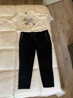 Marc Cain set van broek en t-shirt, Kleding | Dames, Broeken en Pantalons, Blauw, Maat 42/44 (L), Ophalen of Verzenden, Zo goed als nieuw