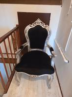 Barok stoel, Huis en Inrichting, Ophalen, Gebruikt, Barok, Zwart