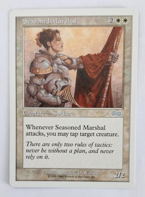 Seasoned Marshal Battle Royal MTG Near Mint, Hobby en Vrije tijd, Verzamelkaartspellen | Magic the Gathering, Zo goed als nieuw
