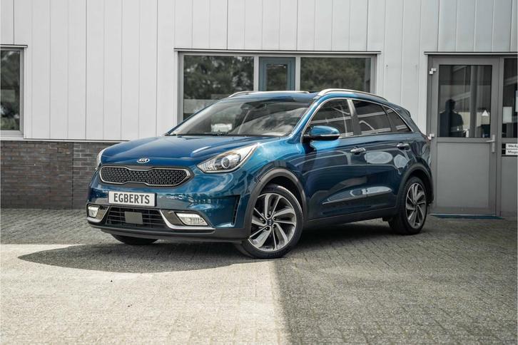 Kia Niro 1.6 GDi Hybrid DynamicPlusLine (bj 2019, automaat), Auto's, Kia, Bedrijf, Te koop, Niro, ABS, Achteruitrijcamera, Adaptive Cruise Control