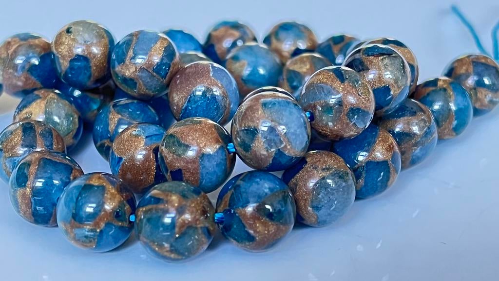 Cloisonne, 6 mm kralen, Ophalen of Verzenden, Zo goed als nieuw, Kraal