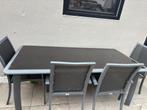 Leuke eettafel voor buiten, Ophalen, Gebruikt, Rechthoekig, Aluminium