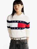 Tommy jeans cropped Trui S, Zo goed als nieuw, Maat 36 (S), Tommy Hilfiger, Verzenden